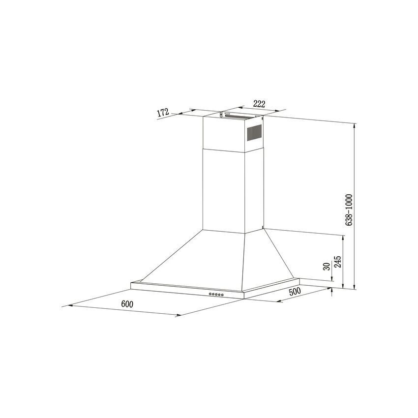 Falco 60cm Pyramid Extractor (Photo: 2)